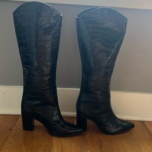 SCHUTZ Maryana Block Heeled Boot